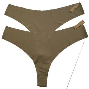 SKIMS Naked Dipped Thong Lot of 2‎ Desert Womens 4X